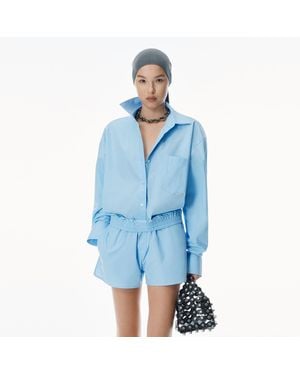 Alexander Wang Boyfriend Shirt - Blue