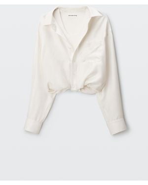 Alexander Wang Pre-Styled Cami Top W/ Shirt - White