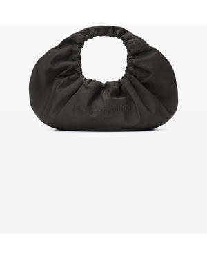 Alexander Wang Crescent Medium Shoulder Bag In Nylon - Black