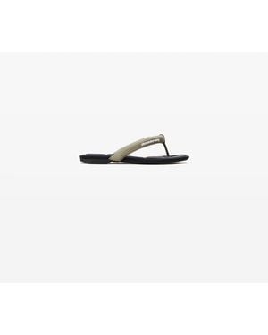 Alexander Wang Jenna Tubular Flat Thong Sandal - White