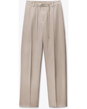 Alexander Wang Drawcord Tailored Pant - White