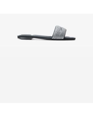 Alexander Wang Satin & Crystal Hotfix Vy Sandals - Pink