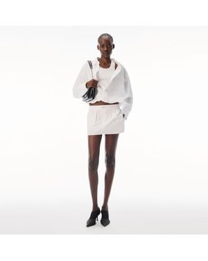 Alexander Wang Mid-Rise Mini Boxer Skort - White
