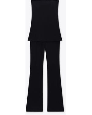 Alexander Wang Strapless Corset Jumpsuit - Black