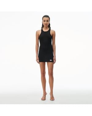 Alexander Wang Racer Tank Loungewear Dress - Black
