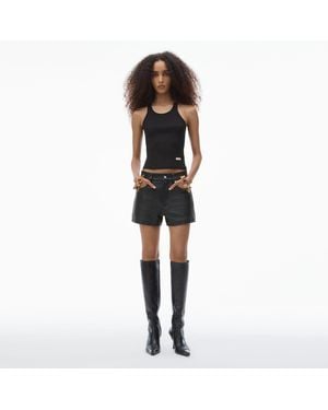 Alexander Wang High-Waist Short - Black