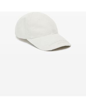 Alexander Wang Distressed Baseball Cap - White