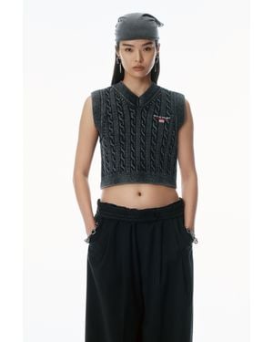 Alexander Wang Organic Cotton Vest - Blue