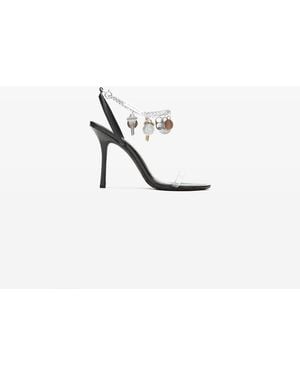 Alexander Wang Nappa Leather Ariana Sandal - White