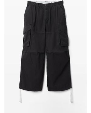 Alexander Wang Mid-Rise Cargo Pant - White