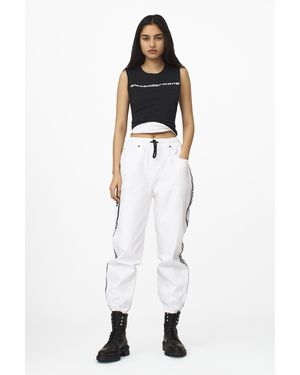 Alexander Wang Logo Tape JOGGER - White