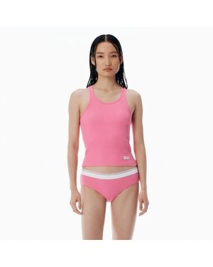 Alexander Wang Racerback Tank Top - Red