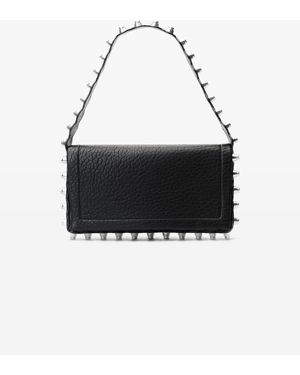 Alexander Wang Roz Shoulder Bag In Lambskin Leather - Black