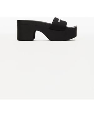 Alexander Wang Women Aw Platform Slide - Black