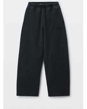 Alexander Wang Mid-Rise Relaxed Sweatpant - Black