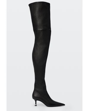 Alexander Wang Fei 65 Mm Stretch Thigh High Boot - Black
