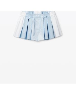 Alexander Wang Cotton Oxford Boxer Short - Black