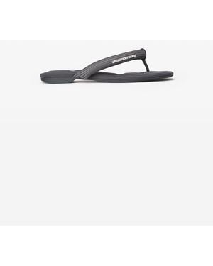 Alexander Wang Jenna Tubular Flat Thong Sandal - White