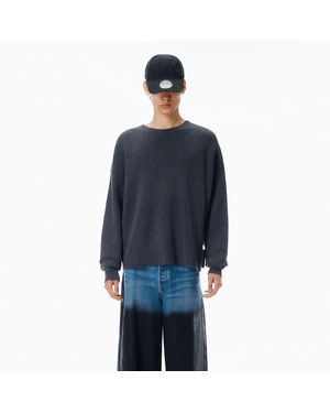 Alexander Wang Crewneck Pullover - Blue