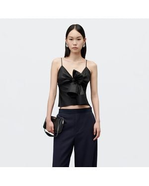 Alexander Wang Knotted Cami Top - Black