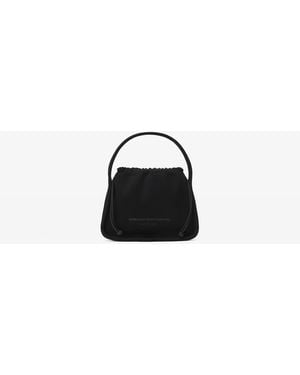 Alexander Wang Ribbed Knit Ryan Small Bag - Black