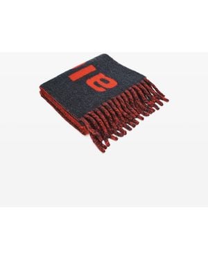Alexander Wang Jacquard Logo Scarf - Red