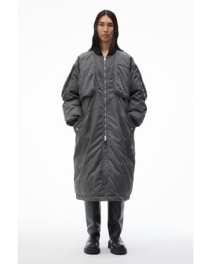 Alexander Wang Oversized Padded Parka - Black