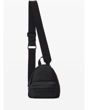 Alexander Wang Punch Mini Sling Backpack - Black