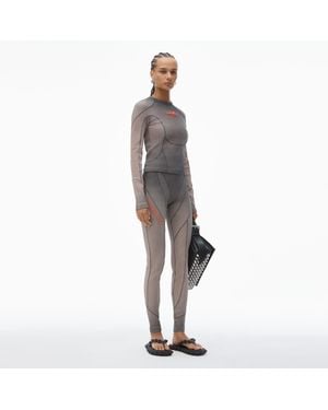 Alexander Wang Blade Logo Legging - Multicolour
