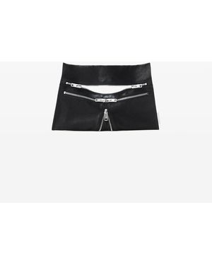 Alexander Wang Geo Medium Calfskin Bag - Black