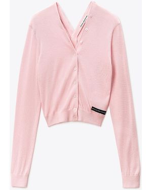 Alexander Wang Button-Front Cardigan - Pink