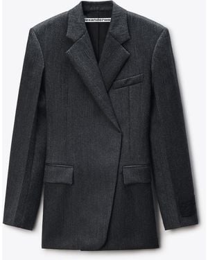 Alexander Wang Fitted Blazer Dress - Black