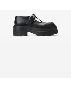 Alexander Wang Mary Jane Tova Platform Shoes in Blue | Lyst