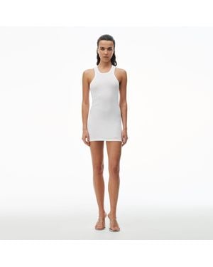Alexander Wang Racer Tank Loungewear Dress - White