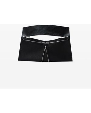 Alexander Wang Geo Large Calfskin Bag - Black