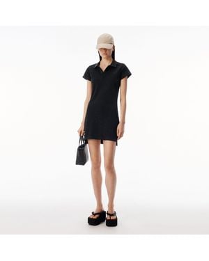 Alexander Wang Crystal Polo Mini Dress - Black