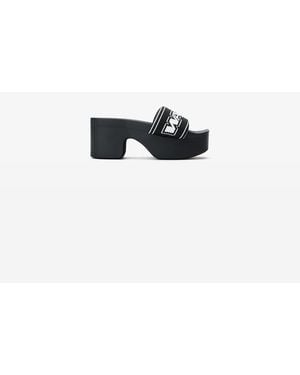 Alexander Wang Leather Sandals - Black