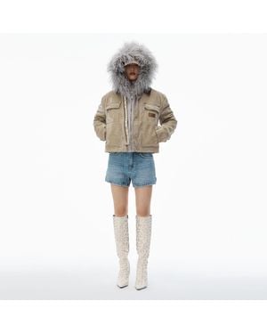 Alexander Wang High-Waist Workwear Shorts - Multicolor