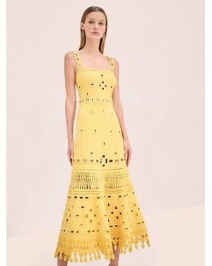 Alexis Evelyn Dress - Yellow