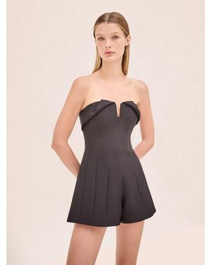Alexis Chelya Romper - Black