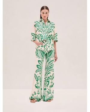 Alexis Farad Top - Green