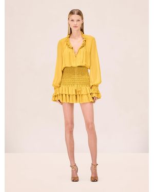 Alexis Sicily Dress - Yellow