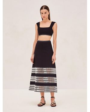 Alexis Simone Skirt - White