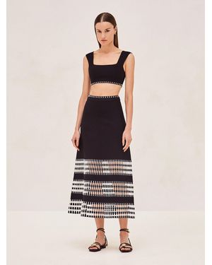 Alexis Simone Skirt - White