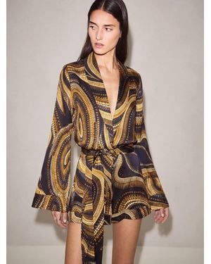 Alexis Robbie Romper - Brown