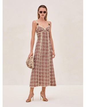 Alexis Bronzen Dress - Pink