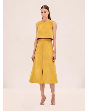 Alexis Bently Skirt - Yellow