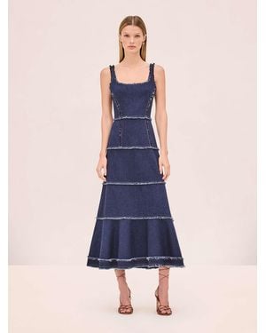 Alexis Stefania Dress - Blue