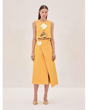 Alexis Athens Top - Metallic