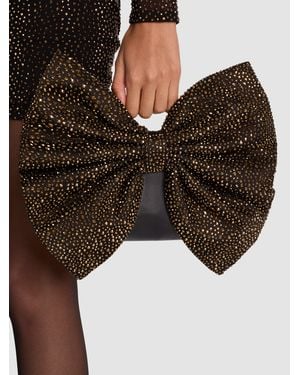 Alice + Olivia Raven Embellished Bow Bag - Black